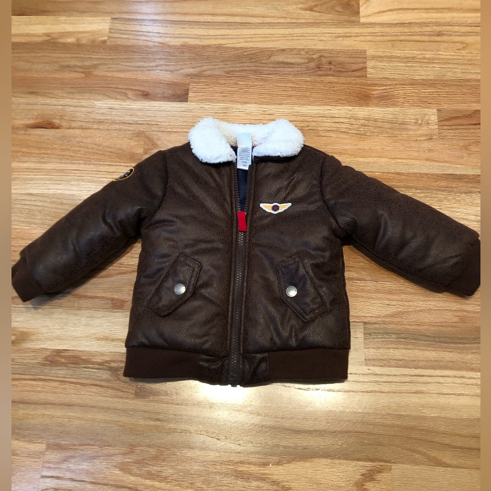 Toddler Aviator jacket. 18M.